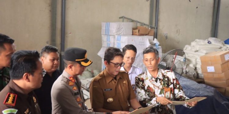 Pj Bupati Bojonegoro Bersama Forkopimda Cek Kesiapan Pemilu