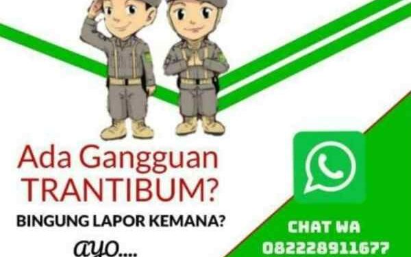 Empat Pelajar Terjaring Razia Satpol PP Bojonegoro Saat Bolos Jam Sekolah