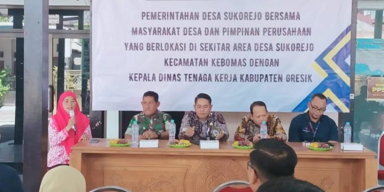 Ini Langkah Pemdes Sukorejo Kecamatan Kebomas Atasi Pengangguran
