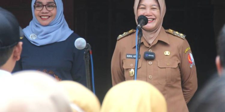 Pimpin Apel Perdana, Wakil Bupati Bojonegoro Nurul Azizah Sampaikan Program 100 Hari Kerja
