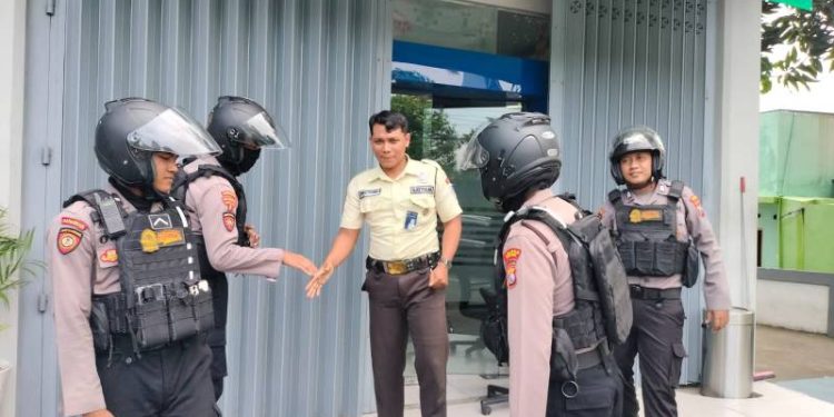 Beri Rasa Aman, Tim Raimas Kalamunyeng Polres Gresik Patroli Masif Selama Libur Idul Fitri 1446 H