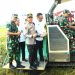 Kapolres Gresik Hadiri Panen Raya Padi Serentak di Driyorejo, Terhubung Langsung dengan Presiden Prabowo