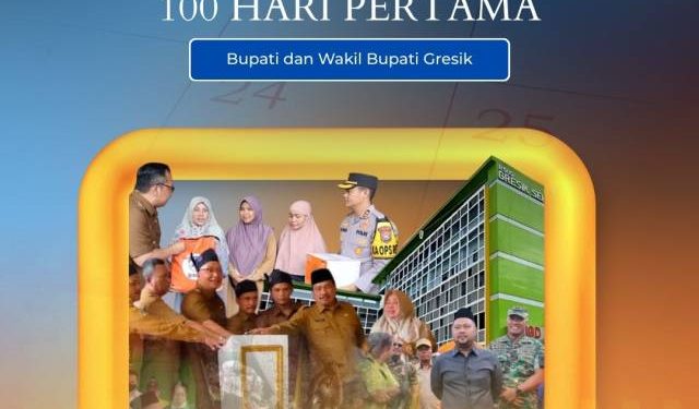 Dari Gresik Cemerlang hingga Barokah, Inilah Capaian 9 Nawakarsa Menjelang 100 Hari Pertama