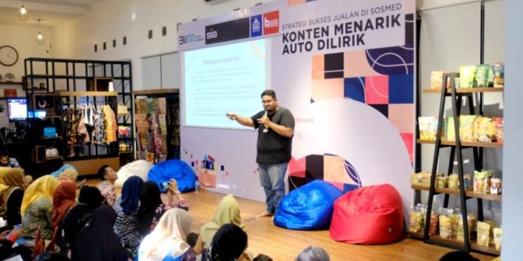 Rumah BUMN SIG di Rembang Sukses Dampingi 495 UMKM Naik Kelas dan Serap 1.869 Tenaga Kerja