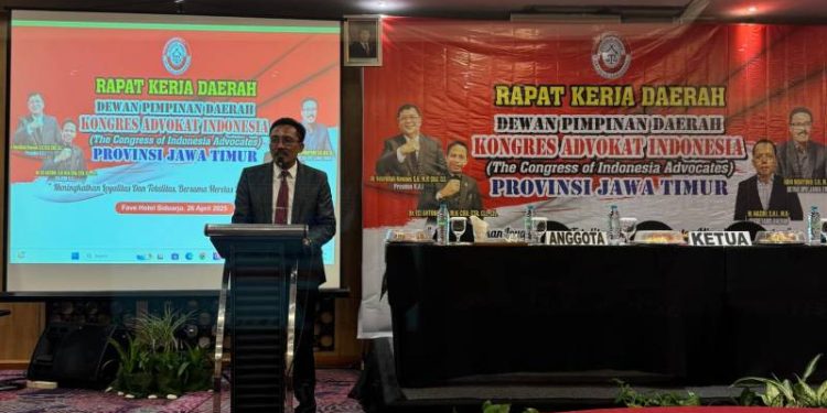 DPD KAI Jatim Gelar Rakerda, Serukan Advokat Muda Ambil Peran Lebih Besar