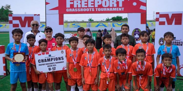 Freeport Indonesia Kembali Dukung Pengembangan Sepak Bola Usia Dini