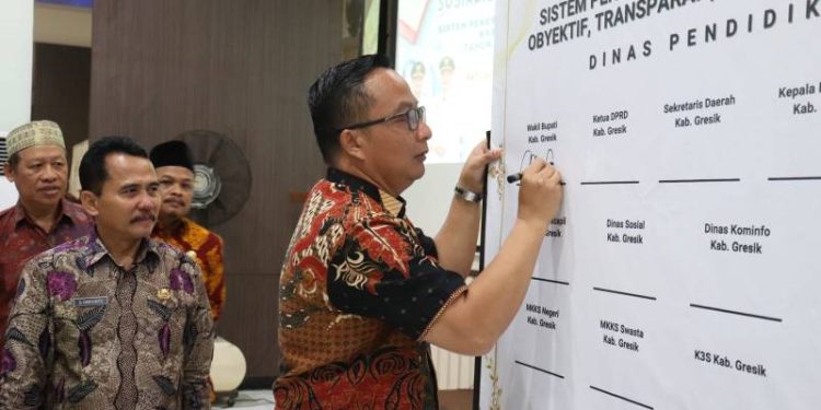 Pemkab Gresik Tegaskan Komitmen Tolak Suap, Gratifikasi, dan Pungli dalam Penerimaan Murid Baru