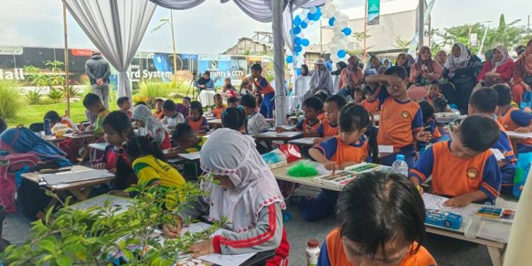Ajak Anak TK/RA Wujudkan Rumah Impian, Maura Hill Gelar Lomba Mewarnai
