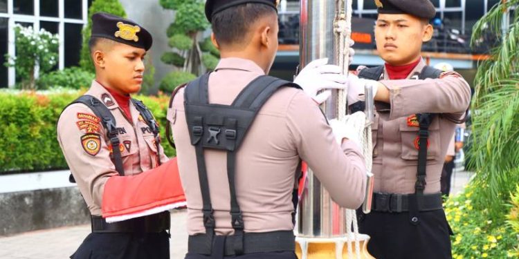 Peringati Harkitnas ke-117, Polres Gresik Kobarkan Semangat Nasionalisme dan Persatuan