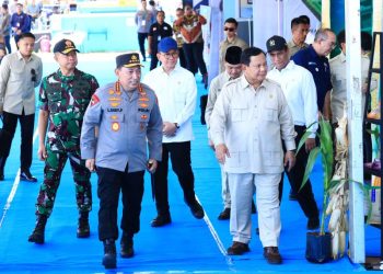 Presiden Prabowo Senang Panen Raya Jagung Inisiasi Polri Berhasil