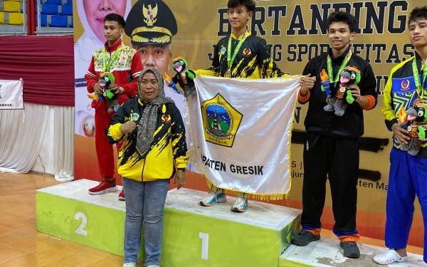 Pecah Telur, Cabor IBCA MMA Gresik Sumbang 4 Emas 1 Perunggu di Porprov IX Jatim