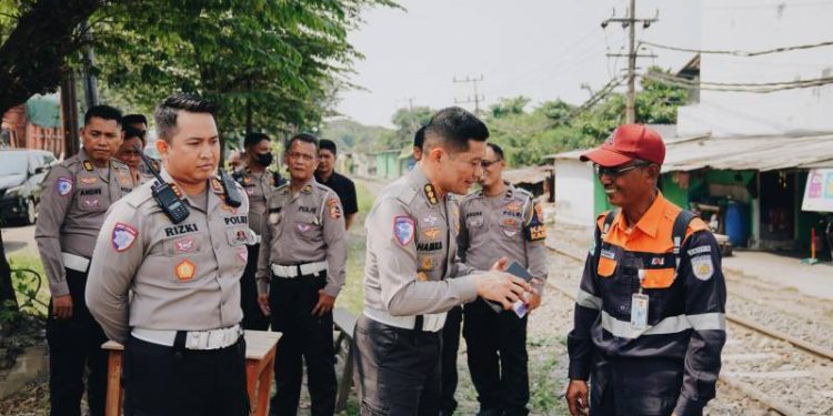 Wujudkan Kawasan Berkeselamatan Bersama Korlantas Polri, Sat lantas Polres Gresik Gelar FGD Perlintasan Sebidang