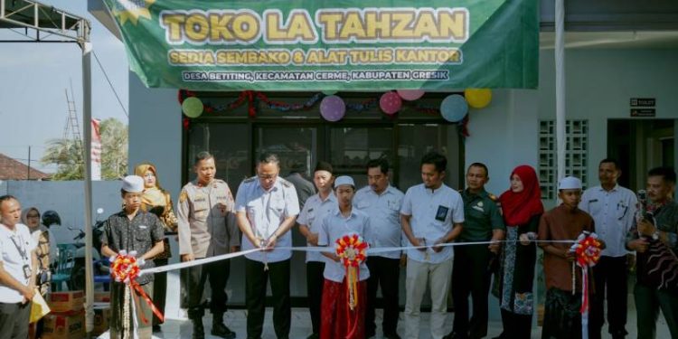 Desa Betiting Cerme Kini Punya Toko Sembako dan ATK Siap Layani Kebutuhan Warga