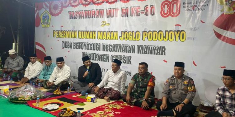 Joglo Podo Joyo Resmi Dilaunching, Jadi Kado HUT RI ke-80 untuk Warga Betoyoguci