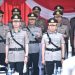 Kapolres Gresik Hadiri Upacara Hari Juang, Kapolri Pimpin Upacara di Surabaya dan Resmikan Patung M Jasin