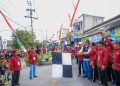 Wakil Bupati Gresik Berangkatkan Jalan Sehat di Kampung Kelahirannya