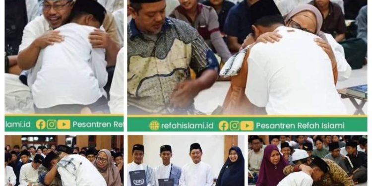 Diiringi Air Mata Wali Santri, Hafidh ke-87 dan 88 Kembali Lahir dari Rahim Pesantren Refah Islami