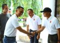 Kapolres Gresik Hadiri Open Tournament Bola Voli Piala Panglima TNI HUT Ke-80 TNI