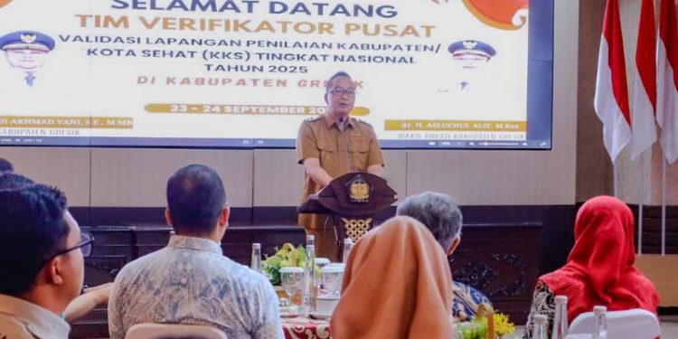 Tim Verifikator Nasional KKS 2025 Tinjau Gresik, Wabup Alif: Penghargaan Hanya Bonus