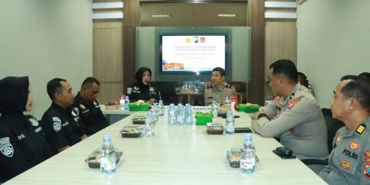 Pastikan Keamanan Mako, Polres Gresik Jalani Risk Assessment dari Polda Jatim
