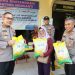 Polres Gresik Gelar Pasar Murah, Puluhan Sak Beras Ludes dalam Momen Hari Pangan Sedunia