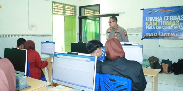 Polres Gresik Gelar Lomba Cerdas Cermat Kamtibmas Antar Pelajar