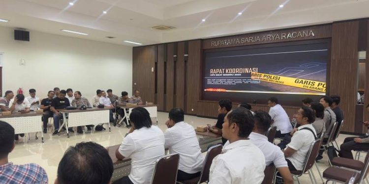 Polres Gresik Tegaskan Siap Sukseskan Operasi Sikat Semeru 2025