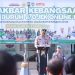 Polres Gresik Gandeng Buruh dan Ojek Online Gelar Apel Kebangsaan