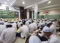 Hari Santri, SMK PGRI 1 Gresik Bersholawat Bareng Jamaah Siji dan Ngaji Kitab Riyadus Sholihin