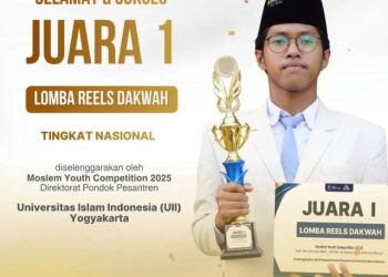 Santri Refah Islami Raih Juara 1 Lomba Reels Dakwah Tingkat Nasional di Ajang Moslem Youth Competition 2025