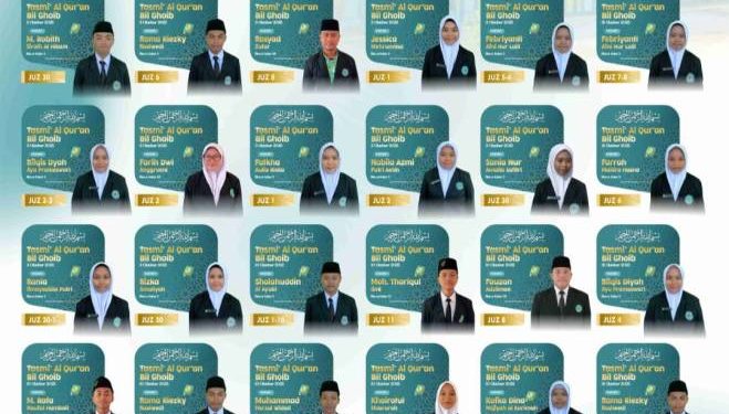 30 Santri Torehkan Prestasi Gemilang Bidang Tasmi’ Al-Qur’an di Bulan Oktober 2025