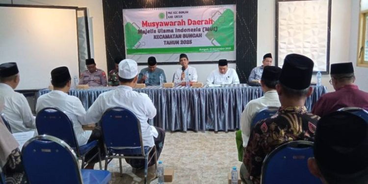 Musda MUI Bungah Pilih KH. Fathan Anwari sebagai Ketua