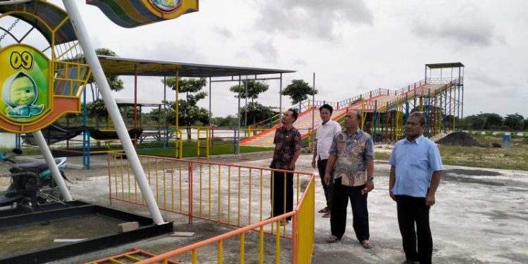 Dipantau Berkala, Pembangunan Wisata Golokan Gresik Sesuai Ketentuan