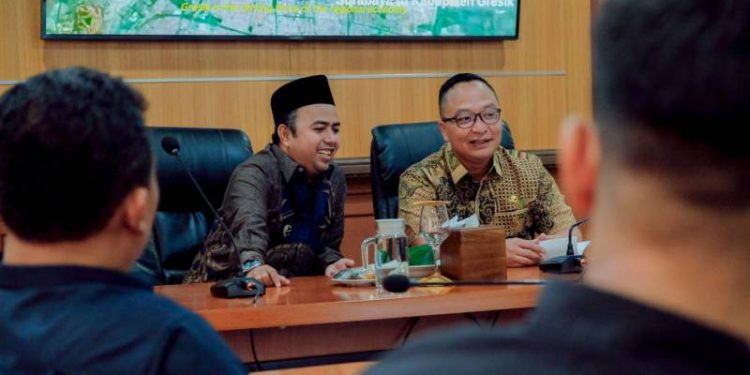 Terima Kunjungan Kerja Wabup Tabalong, Wabup Gresik Paparkan Inovasi GUS dan Penurunan Stunting
