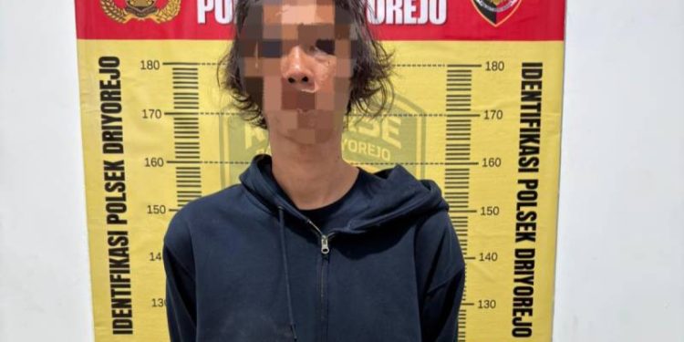 Polsek Driyorejo Amankan Pelaku Percobaan Pencurian di Toko Sembako