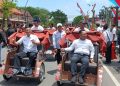 Tngkatkan Kesejahteraan Masyarakat, Bupati Gresik Bagikan Becak Listrik Bantuan dari Presiden Prabowo Subianto