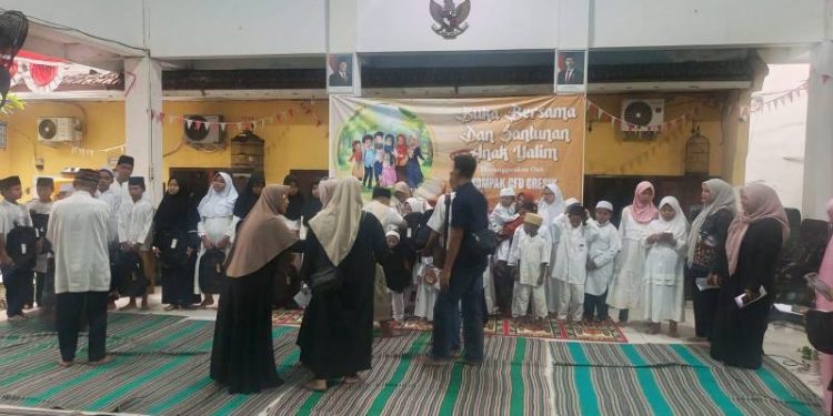 Momen Ramadan, Kompak CFD Gresik Buka Puasa Bersama dan Santuni Anak Yatim Piatu