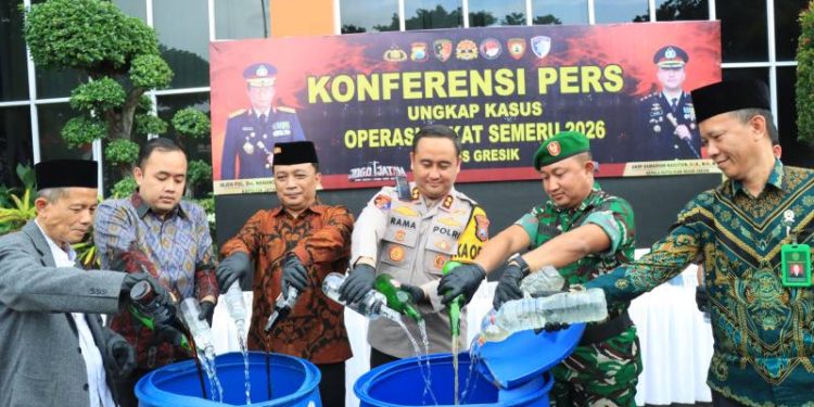 Ops Pekat Semeru 2026: Polres Gresik Ungkap 78 Kasus, 85 Tersangka Diamankan