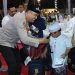 Kawal Meriahnya Kontes Bandeng Kawak 2026, Polisi Sapa Warga di Bandar Grisse