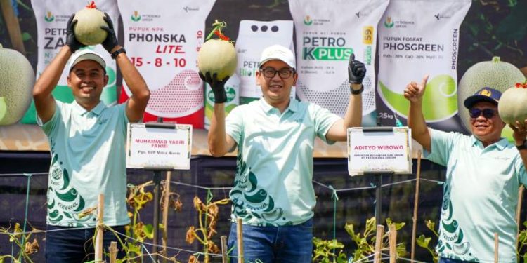 Petrokimia Gresik Berhasil Tingkatkan Produktivitas Petani Melon Pantura, Hasil Panen Naik 10 Persen