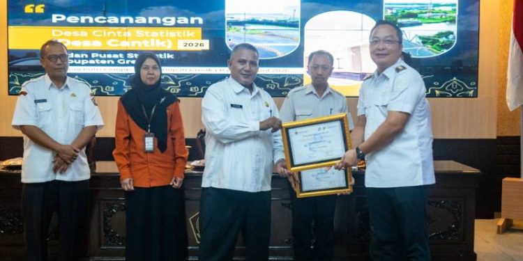 Wakil Bupati Gresik Canangkan Desa Cinta Statistik, Sasar Tiga Desa di Kecamatan Manyar