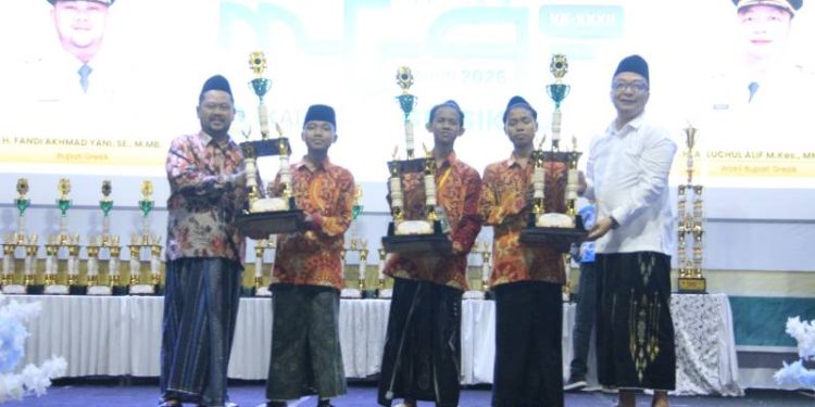 MTQ ke-32 Gresik Ditutup, Bungah Juara Umum Tiga Kali Berturut-turut