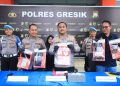Polres Gresik Ringkus Jaringan Narkoba Lintas Kota, 68,211 Gram Sabu Diamankan
