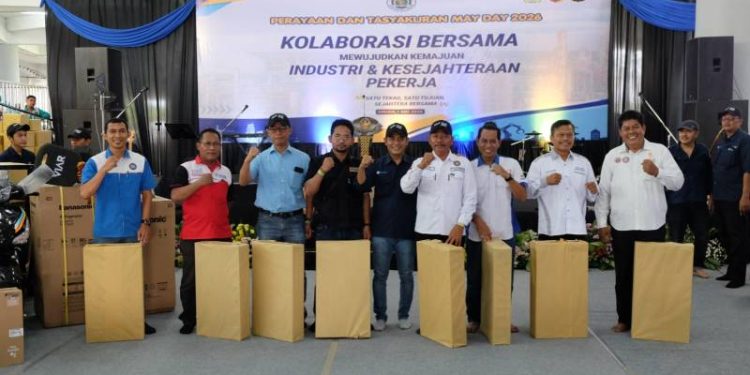 Pemkab Gresik Perkuat Sinergi dengan Buruh, May Day 2026 Diisi Komitmen Bersama