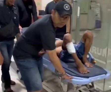 Nekat Lawan Petugas, Pelaku Curat Dihadiahi Timah Panas oleh Tim Macan Giri Satreskrim Polres Gresik