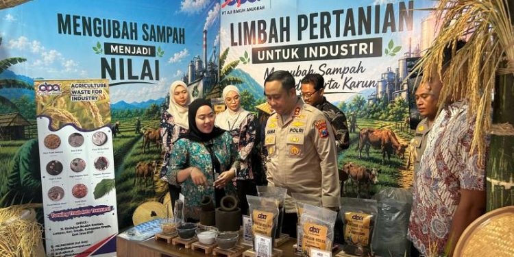 Sekam Padi Jadi Komoditas Ekspor, UMKM Binaan Polres Gresik Mendunia