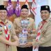 Wakil Bupati Gresik Lantik Pramuka Garuda, Dorong Lahirnya Calon Pemimpin Masa Depan
