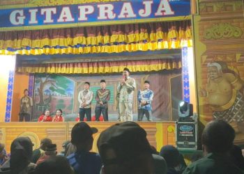 Tradisi Sedekah Bumi Cagak Agung Cerme Digelar Dengan Rangkaian Ceramah Agama, Wayang Kulit dan Pagelaran Ludruk