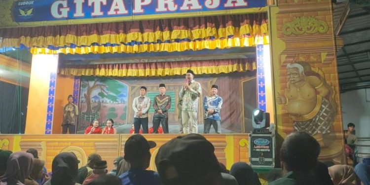 Tradisi Sedekah Bumi Cagak Agung Cerme Digelar Dengan Rangkaian Ceramah Agama, Wayang Kulit dan Pagelaran Ludruk