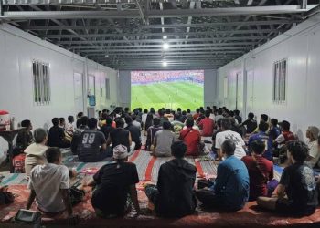 PT Bungah Industrial Park Seminggu Full Gelar Nobar Piala Dunia 2026: Rajut Kebersamaan, Gerakan Ekonomi Warga